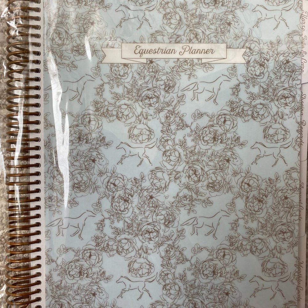 NEW Equestrian/Equine/Horse Planner & Journal 🐴🐴🐴
